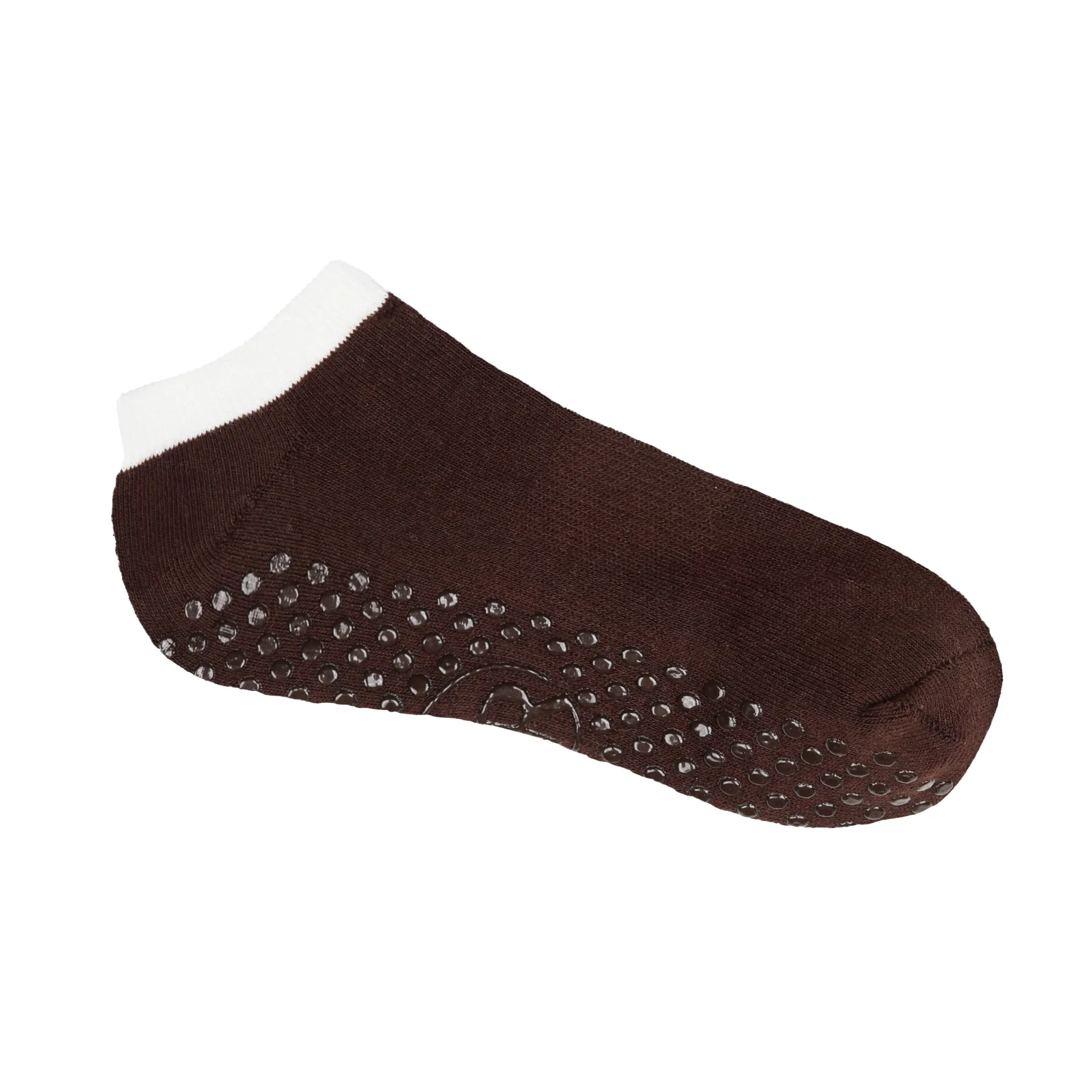 Ankle Grip Socks - Chocolate/Medium - Image 2