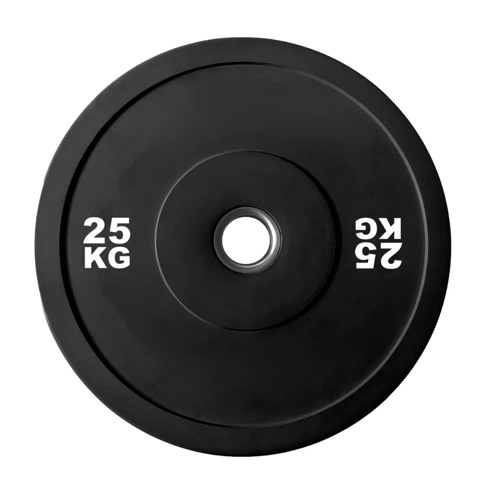 Black Olympic Bumper Plate - Image 11