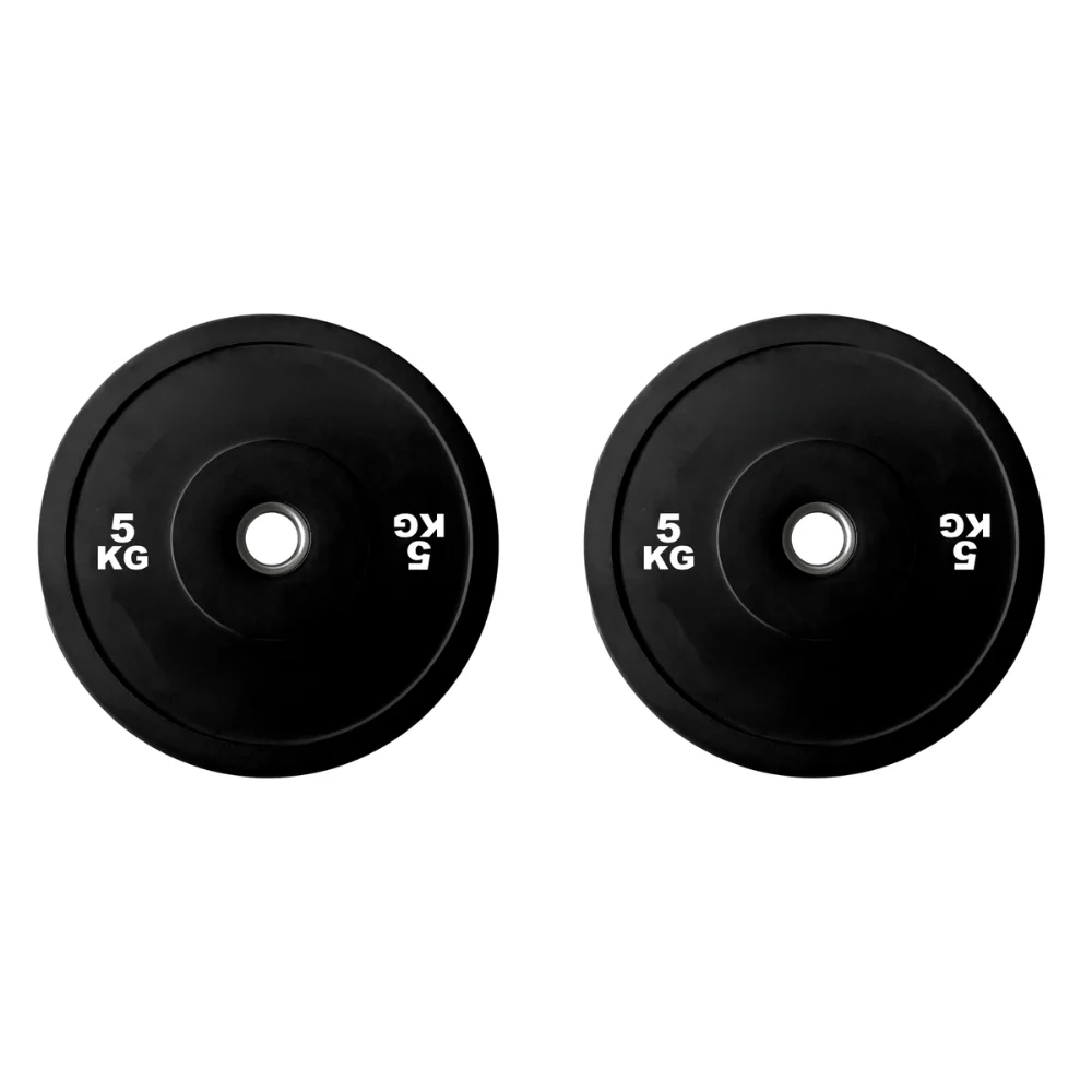 Black Olympic Bumper Plate - Image 2