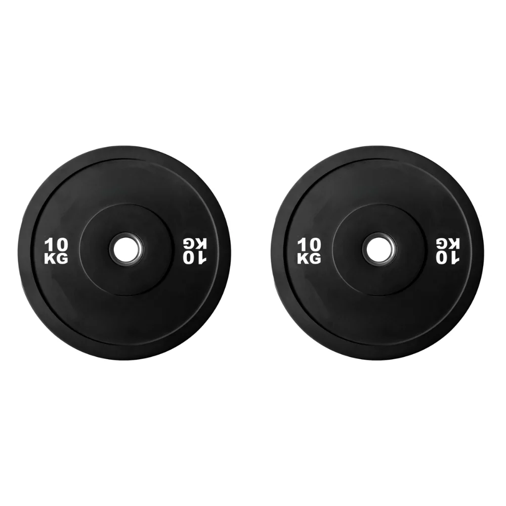 Black Olympic Bumper Plate - Image 3