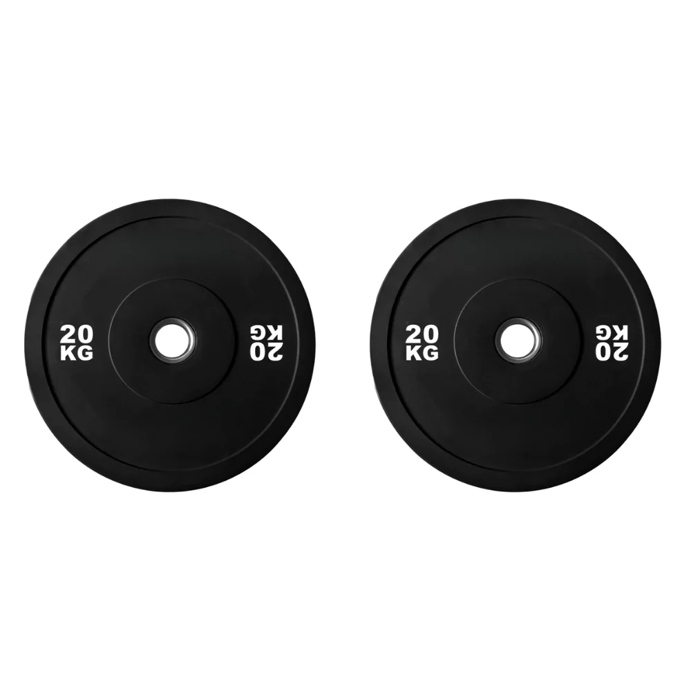 Black Olympic Bumper Plate - Image 5