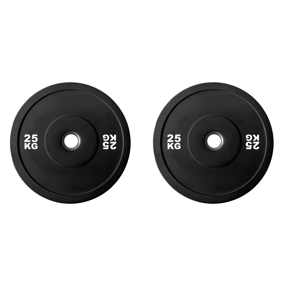 Black Olympic Bumper Plate - Image 6