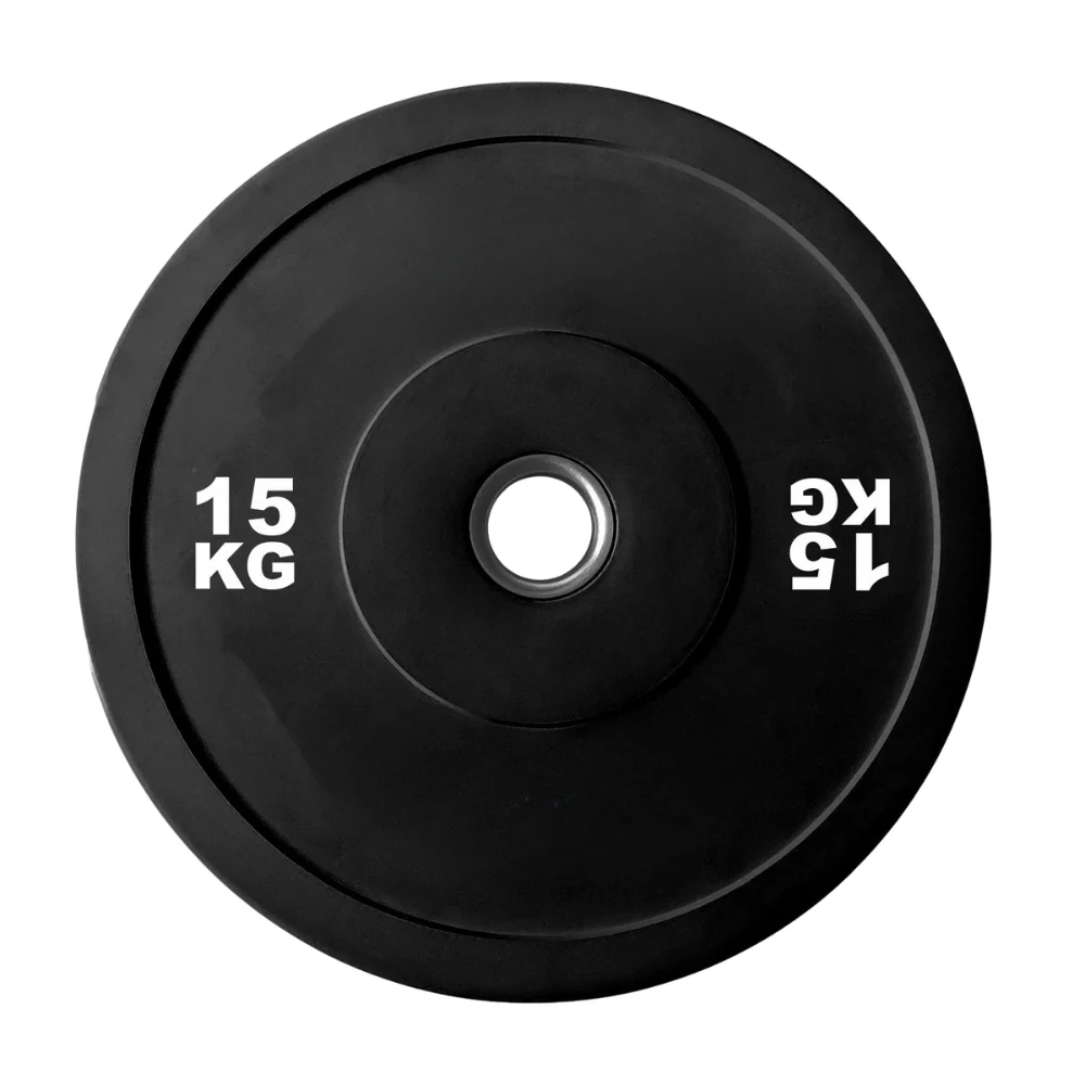 Black Olympic Bumper Plate - Image 9