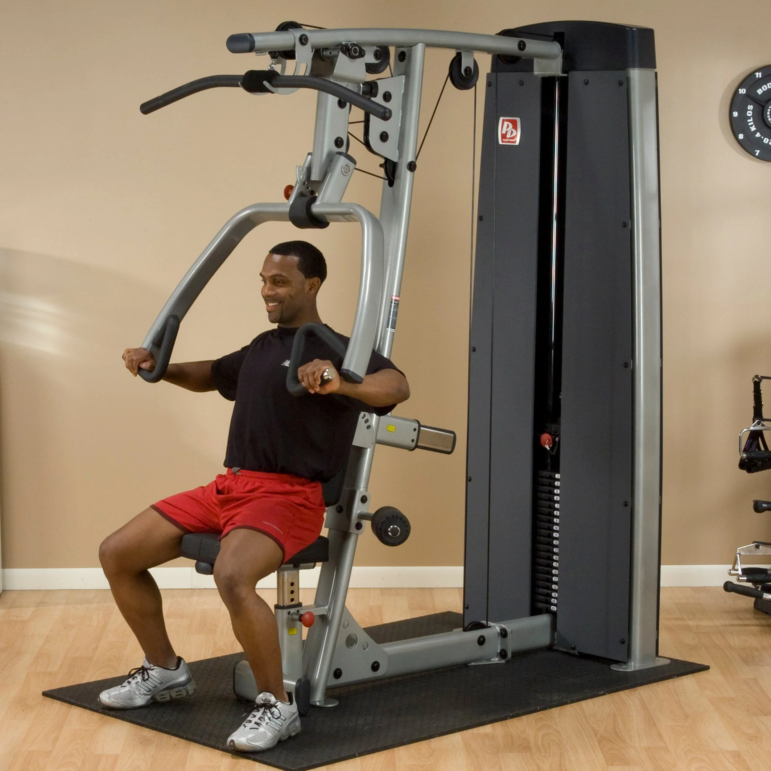Body Solid Strength Pro Dual Vertical Press/Lat Pulldown - Image 2