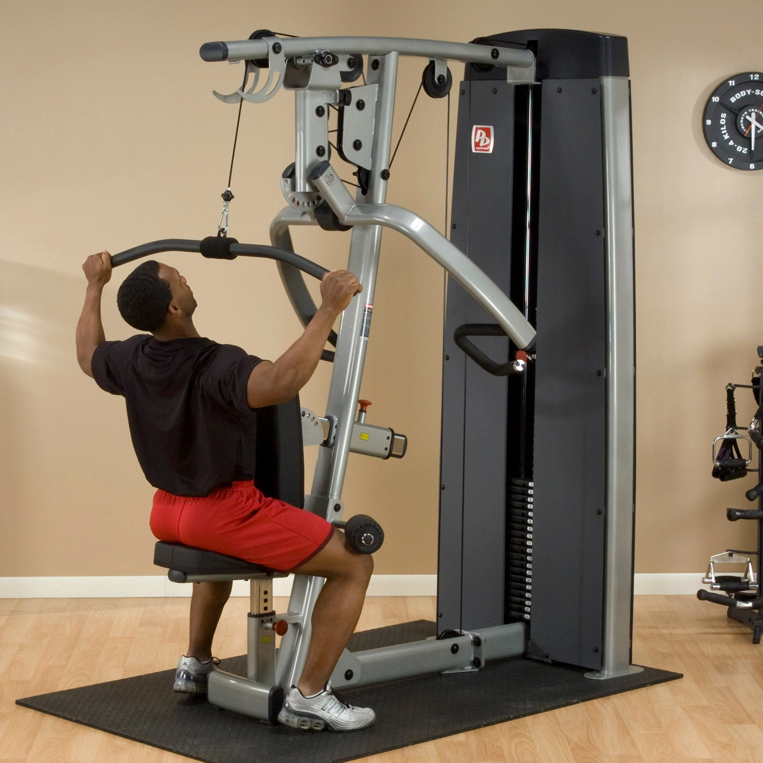 Body Solid Strength Pro Dual Vertical Press/Lat Pulldown - Image 3