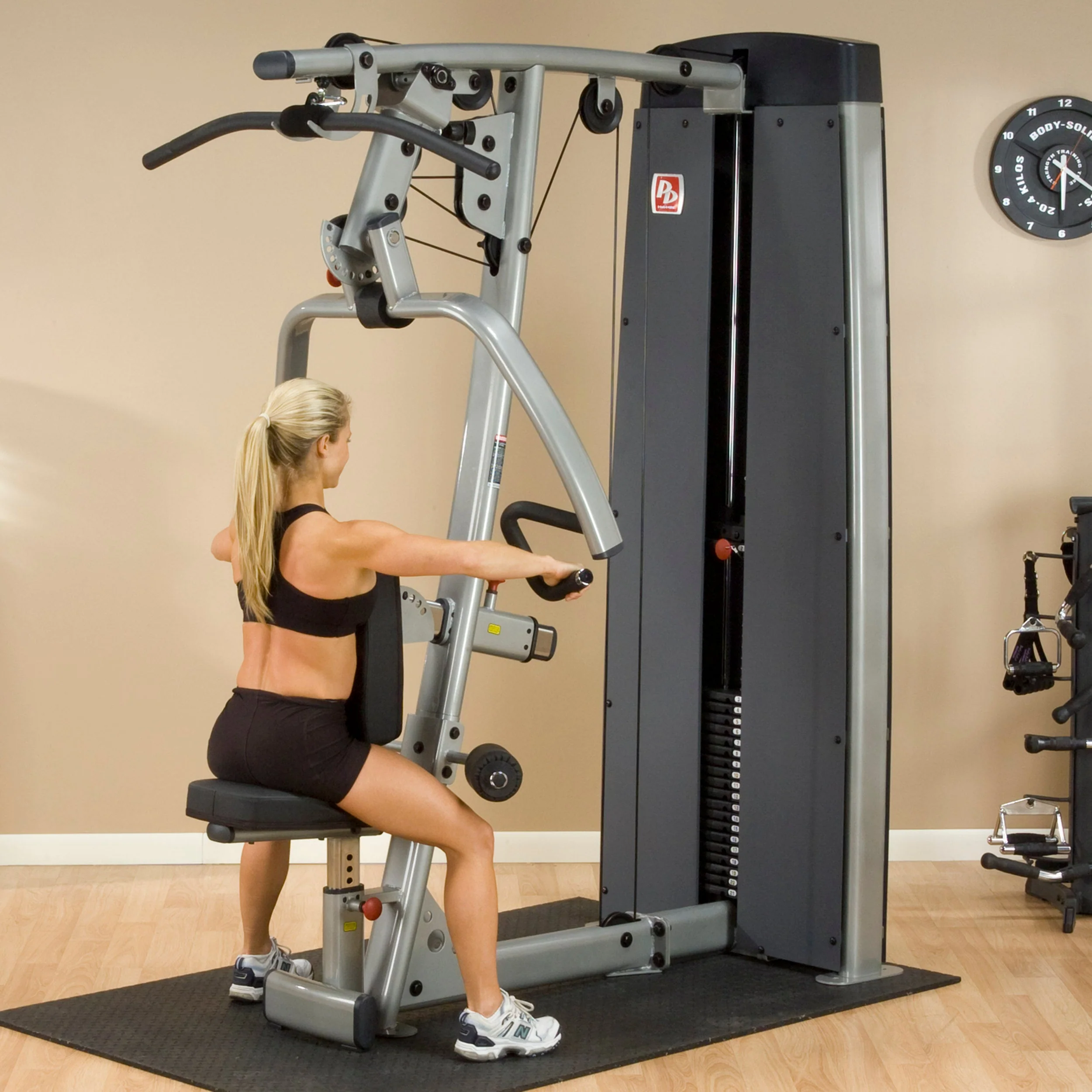 Body Solid Strength Pro Dual Vertical Press/Lat Pulldown - Image 4