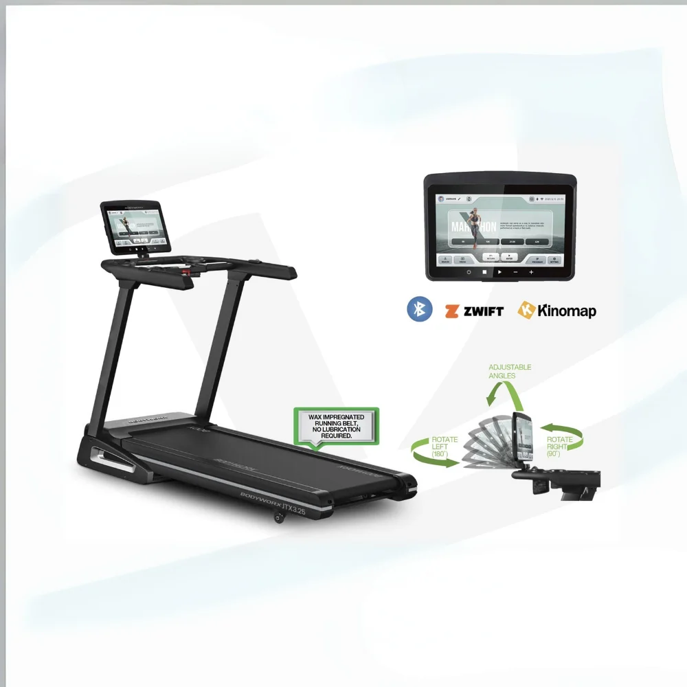 Bodyworx JTX3.25 Entertainment Treadmill - Image 4