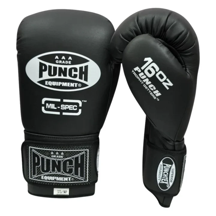 Boxing Gloves - Trophy Getters® Mil Spec™ - Matt Black