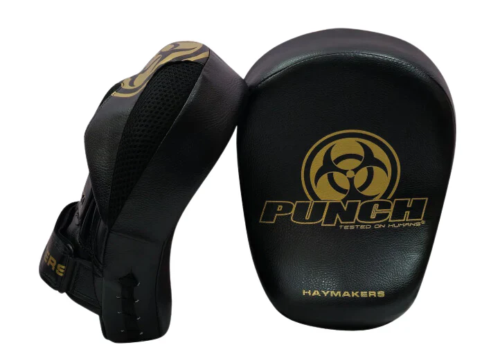 Focus Pads - Urban™ - Haymaker™ - Black/Gold - Oso - Image 3