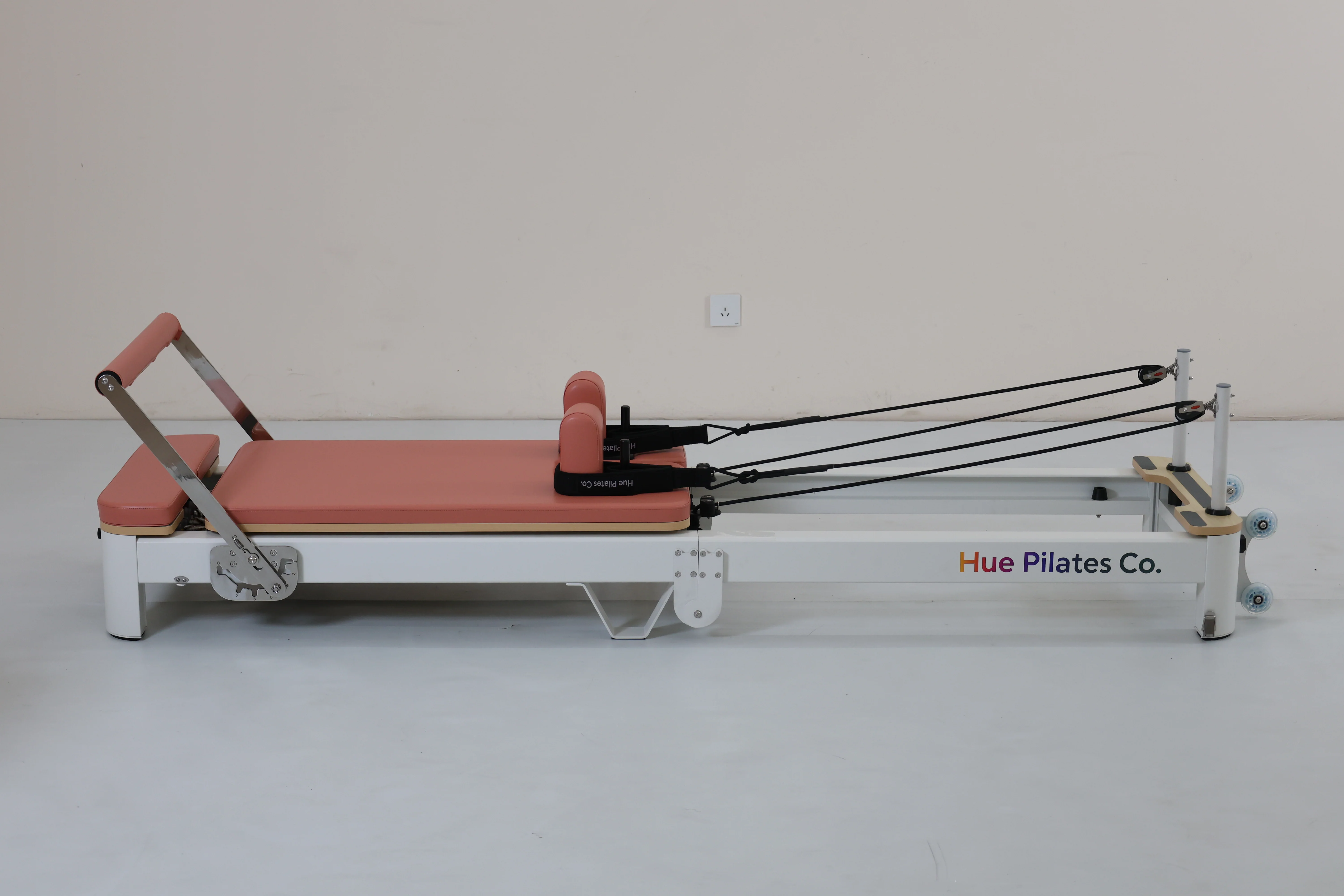 Hue Foldable Pilates Reformer - Mauve - Image 10