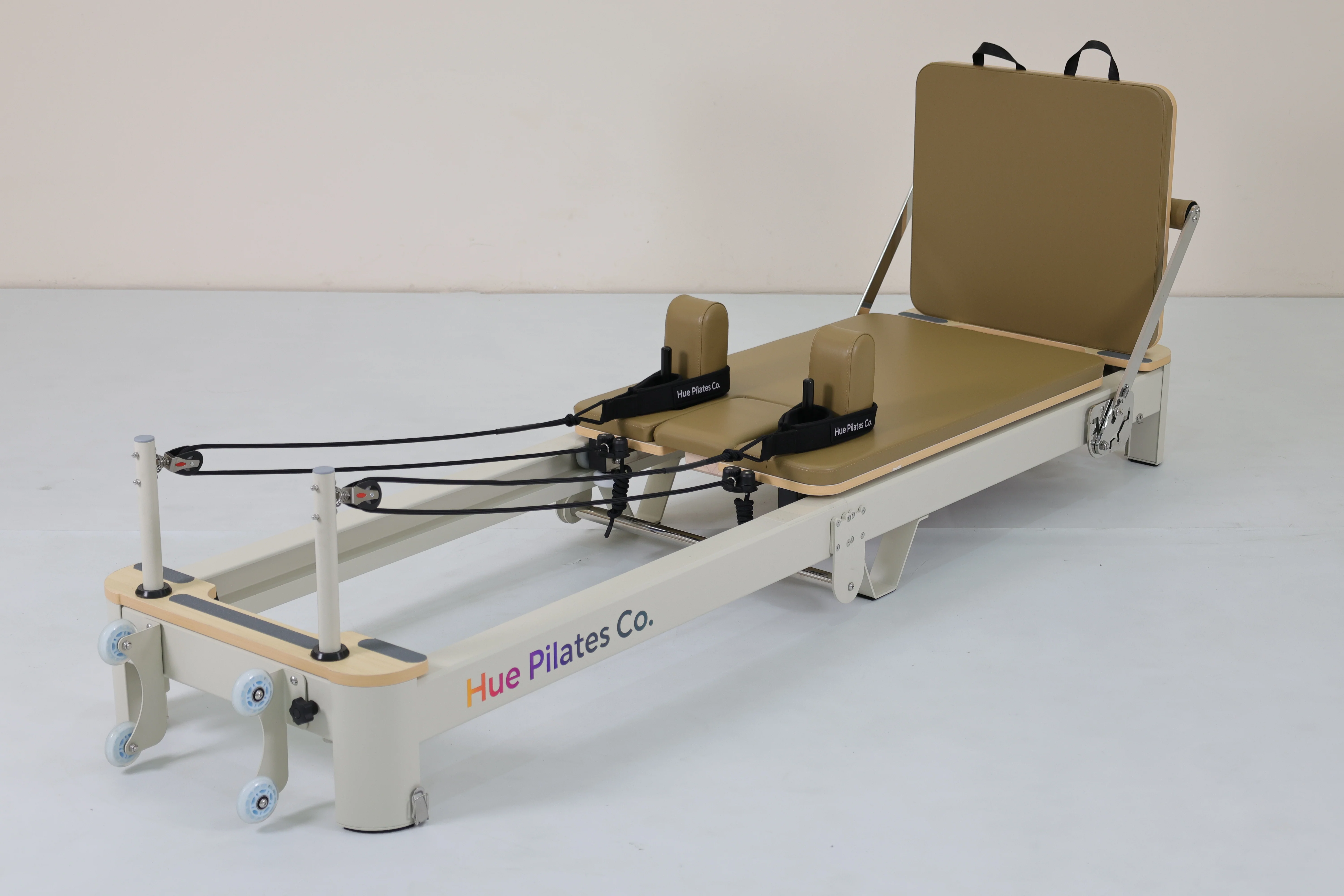 Hue Foldable Pilates Reformer - Mauve - Image 24