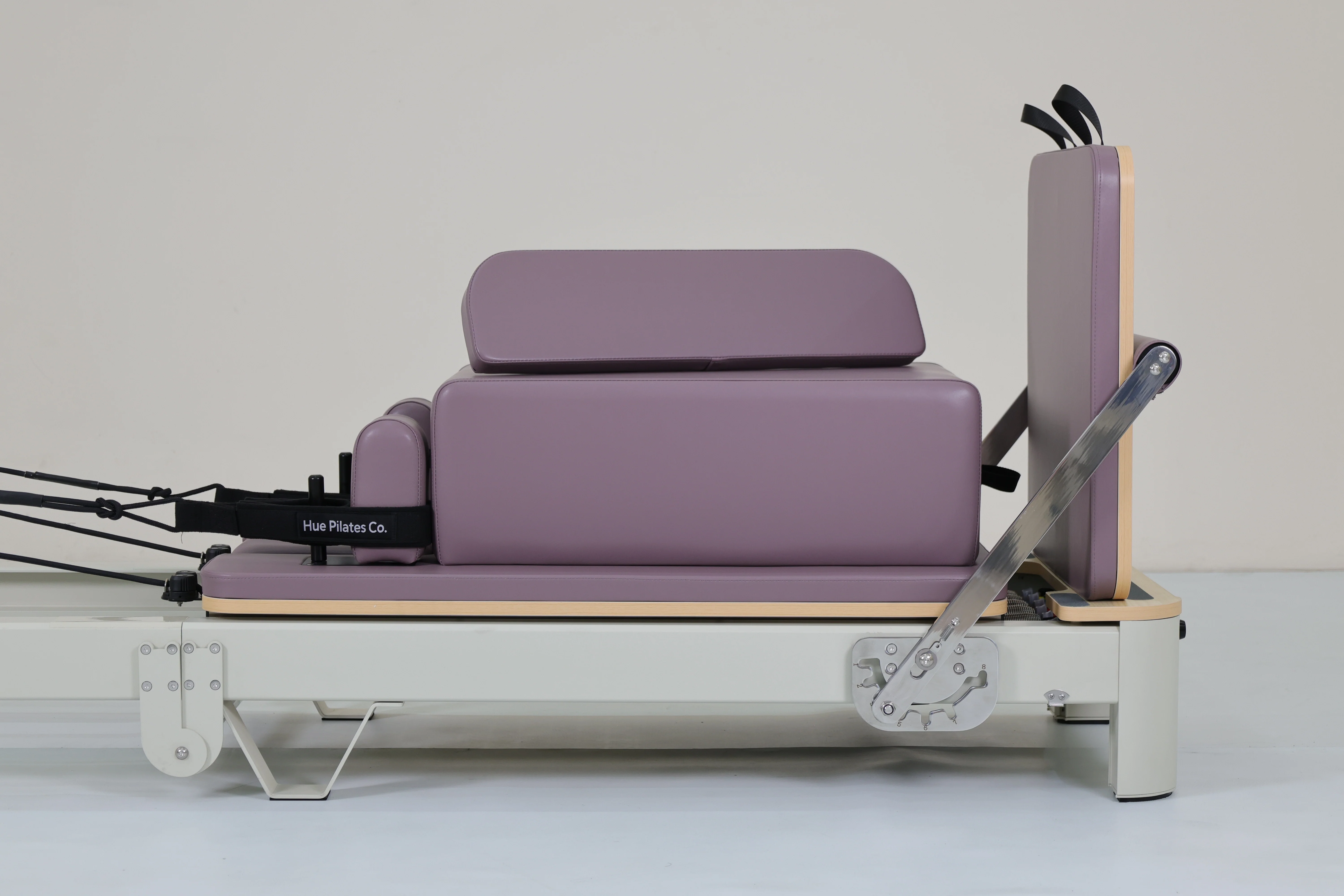 Hue Foldable Pilates Reformer - Mauve - Image 7