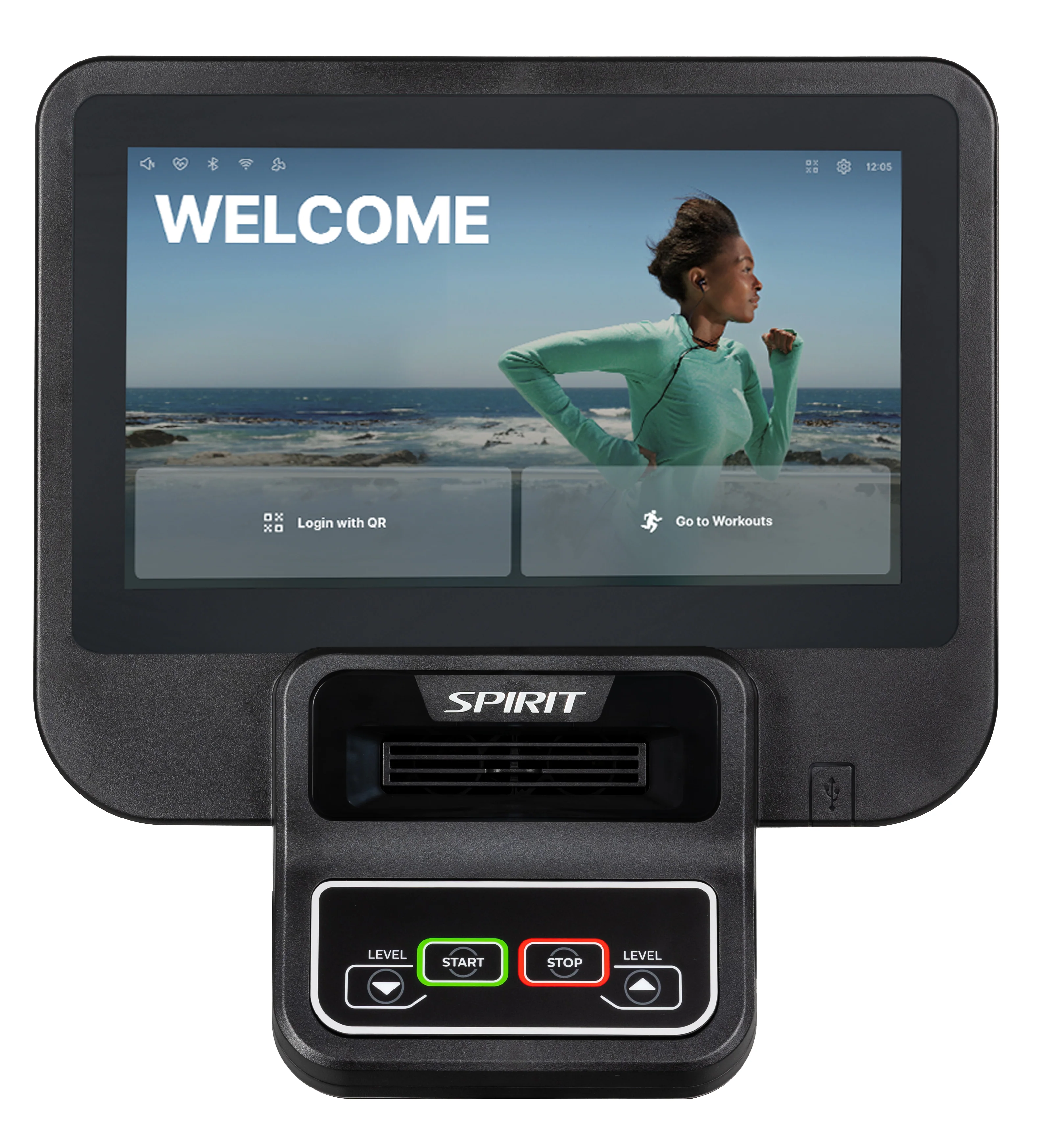 Spirit Commercial CR800ENT+ Recumbent Bike - Image 14