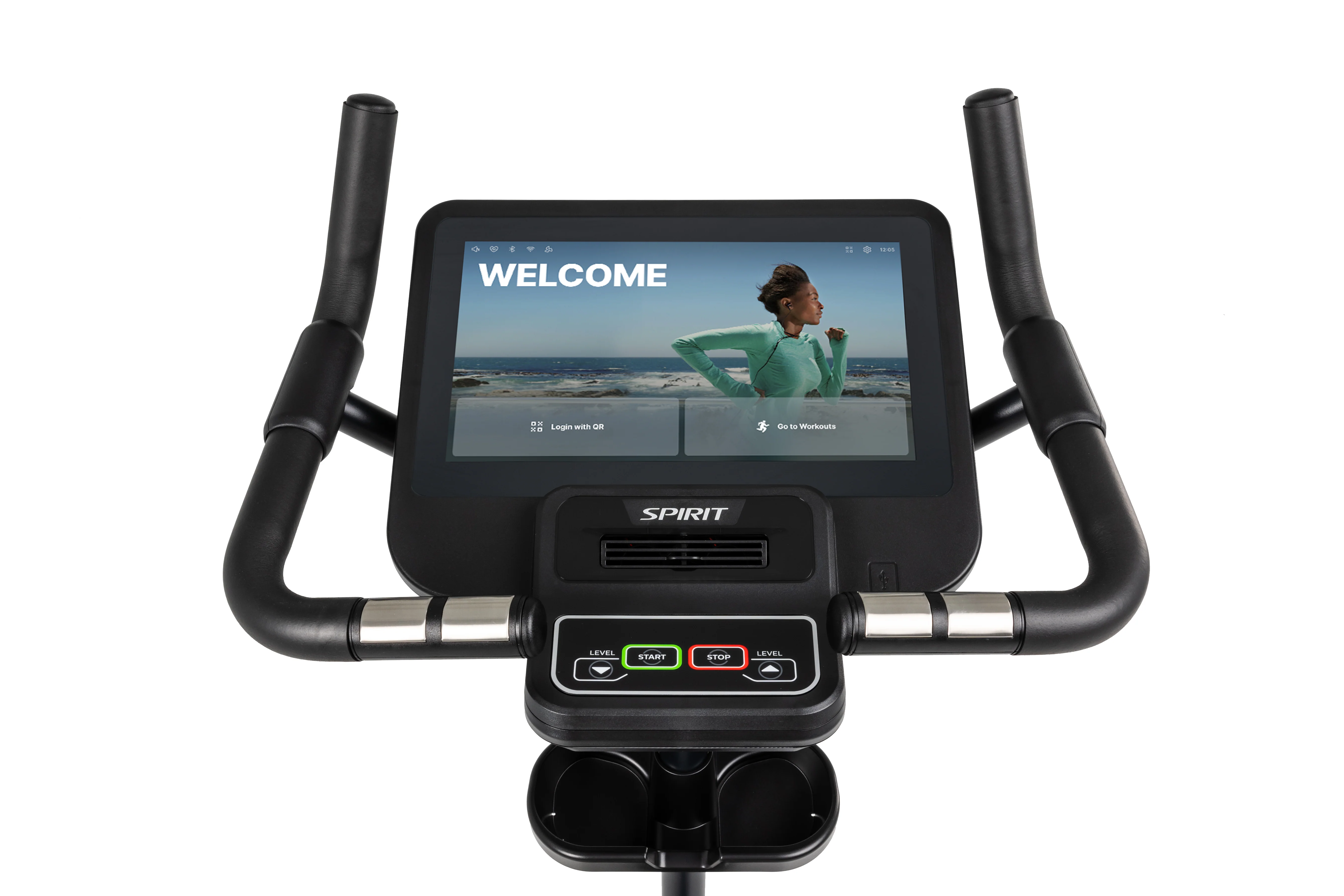 Spirit Commercial CU800ENT+ Upright Bike - Image 10