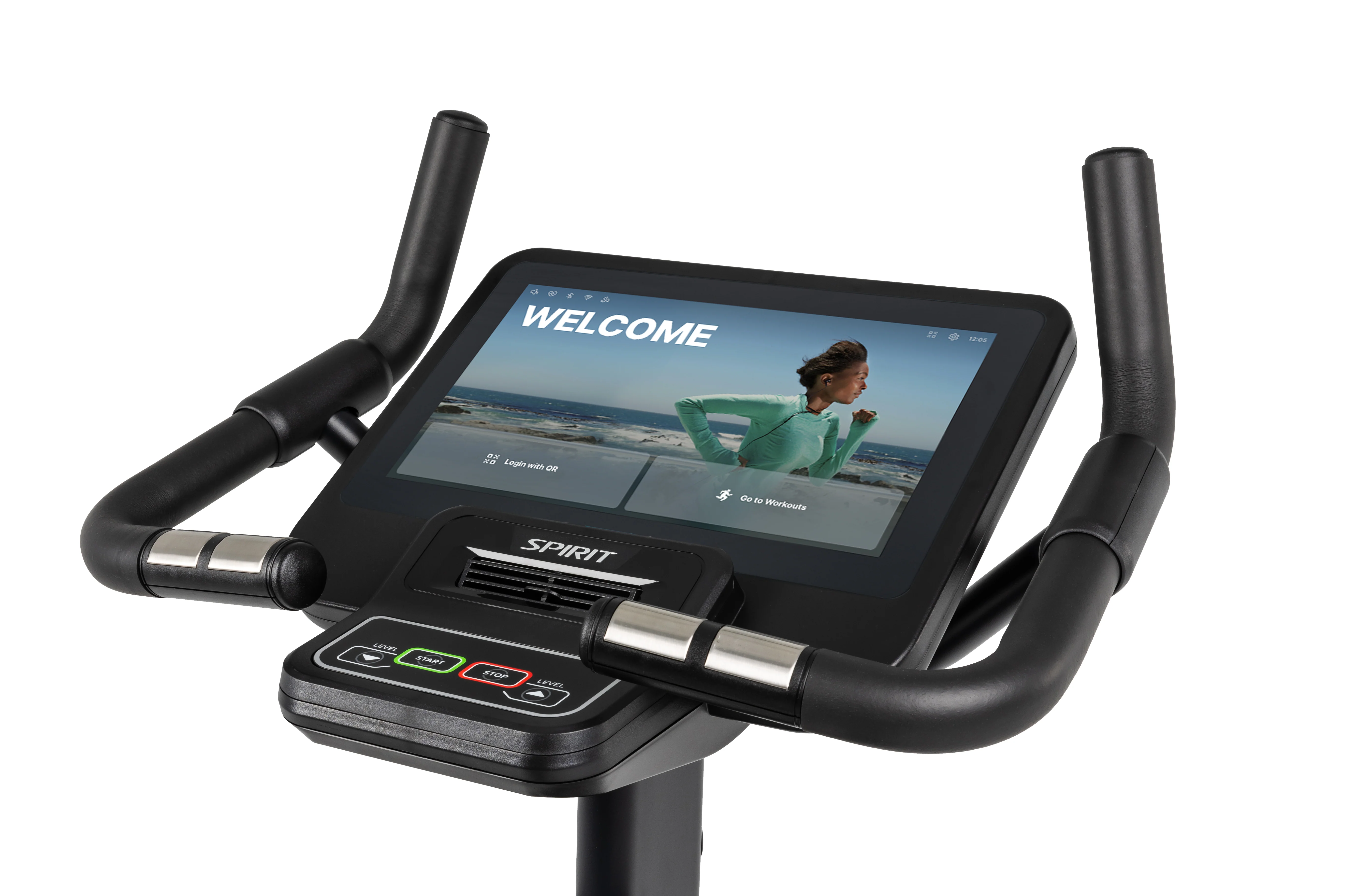 Spirit Commercial CU800ENT+ Upright Bike - Image 11