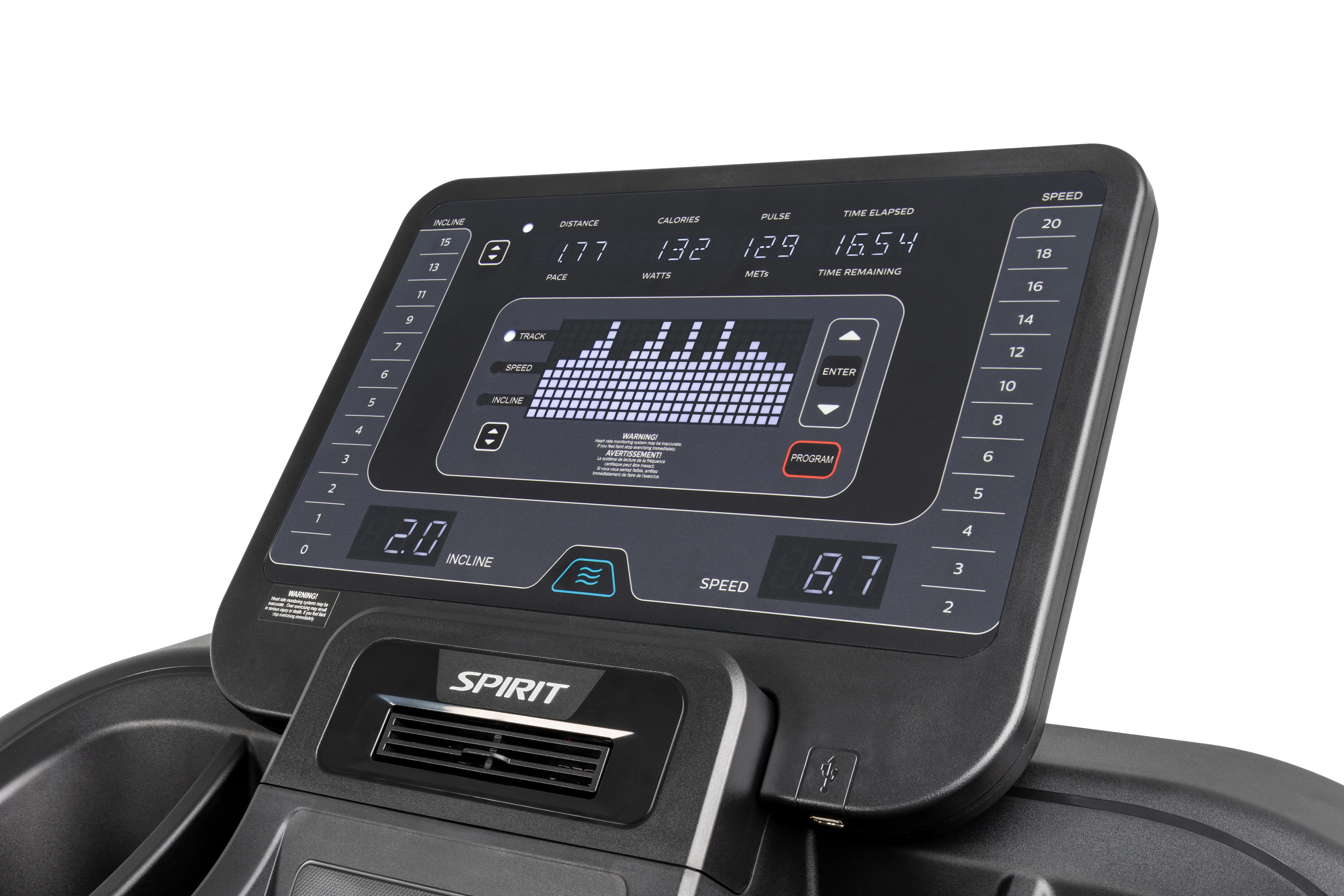 Spirit Commercial CT800+ Treadmill - Image 13