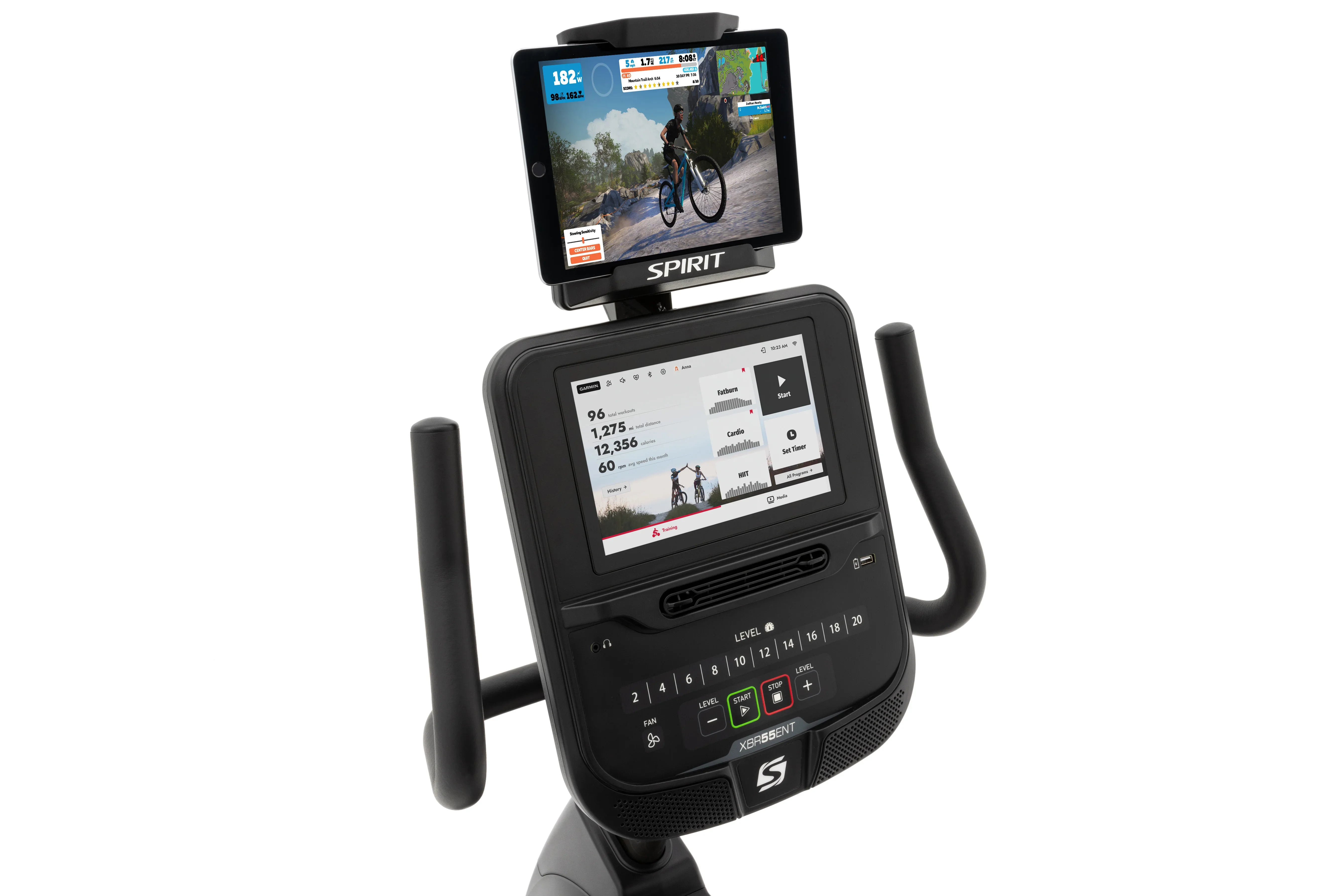 Spirit XBR55ENT Recumbent Bike (Entertainment Series) - Image 32