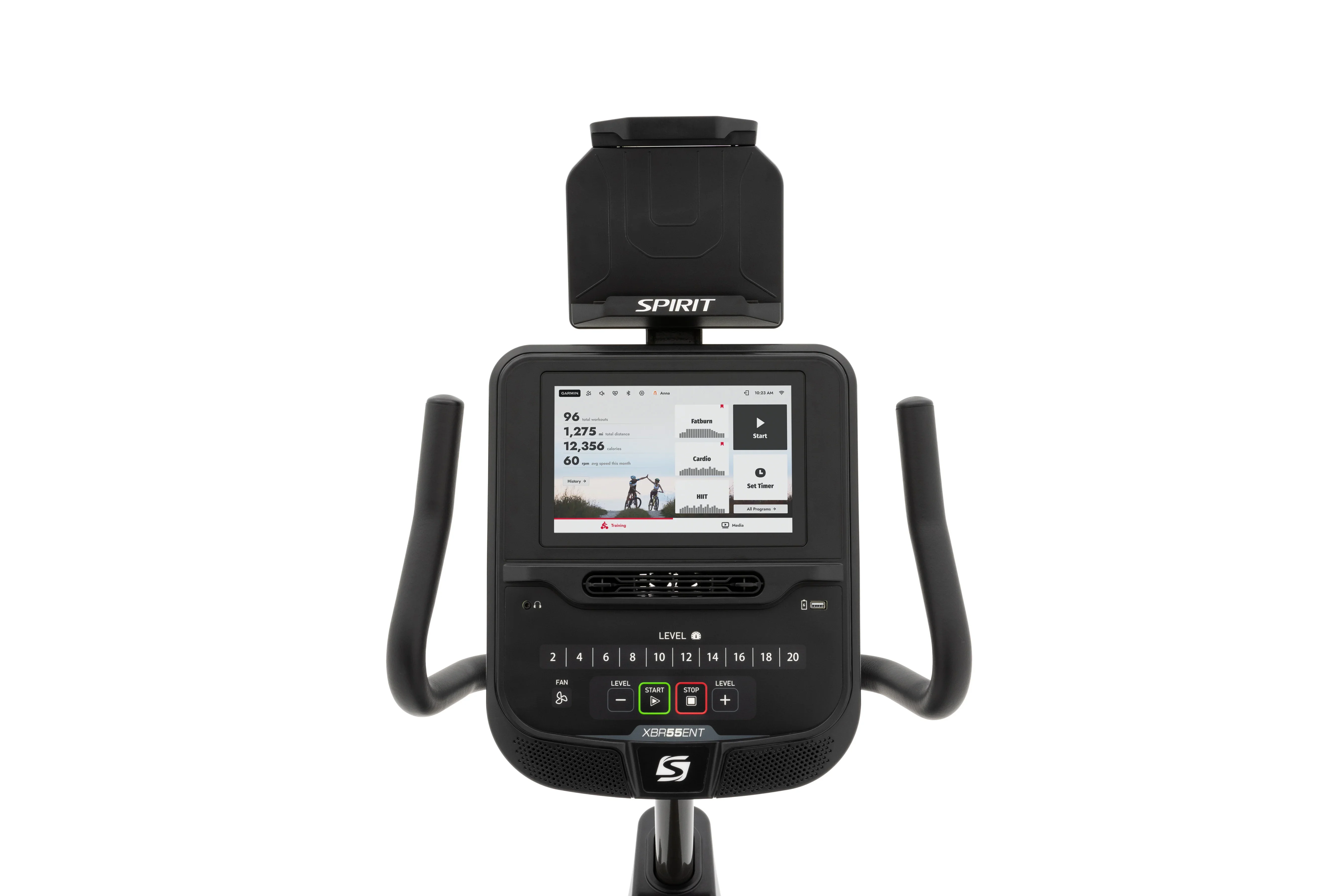 Spirit XBR55ENT Recumbent Bike (Entertainment Series) - Image 34
