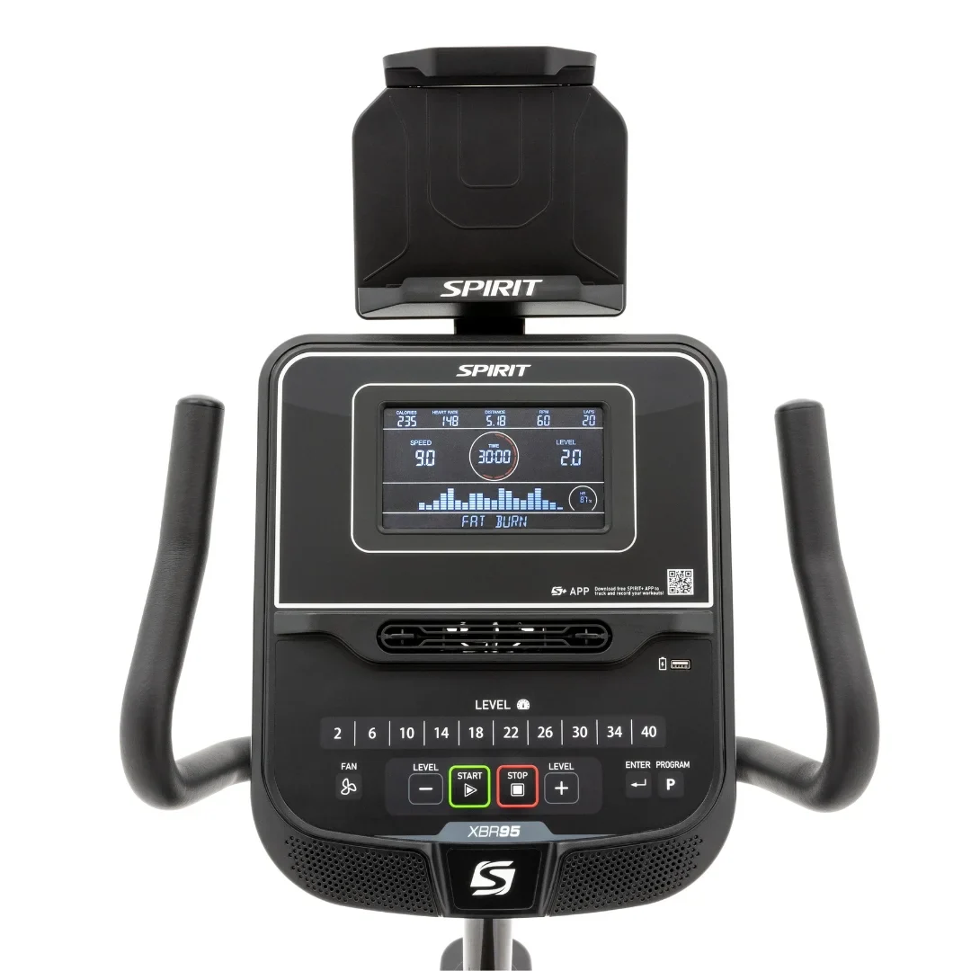 Spirit XBR95V2 Recumbent Bike - Image 9