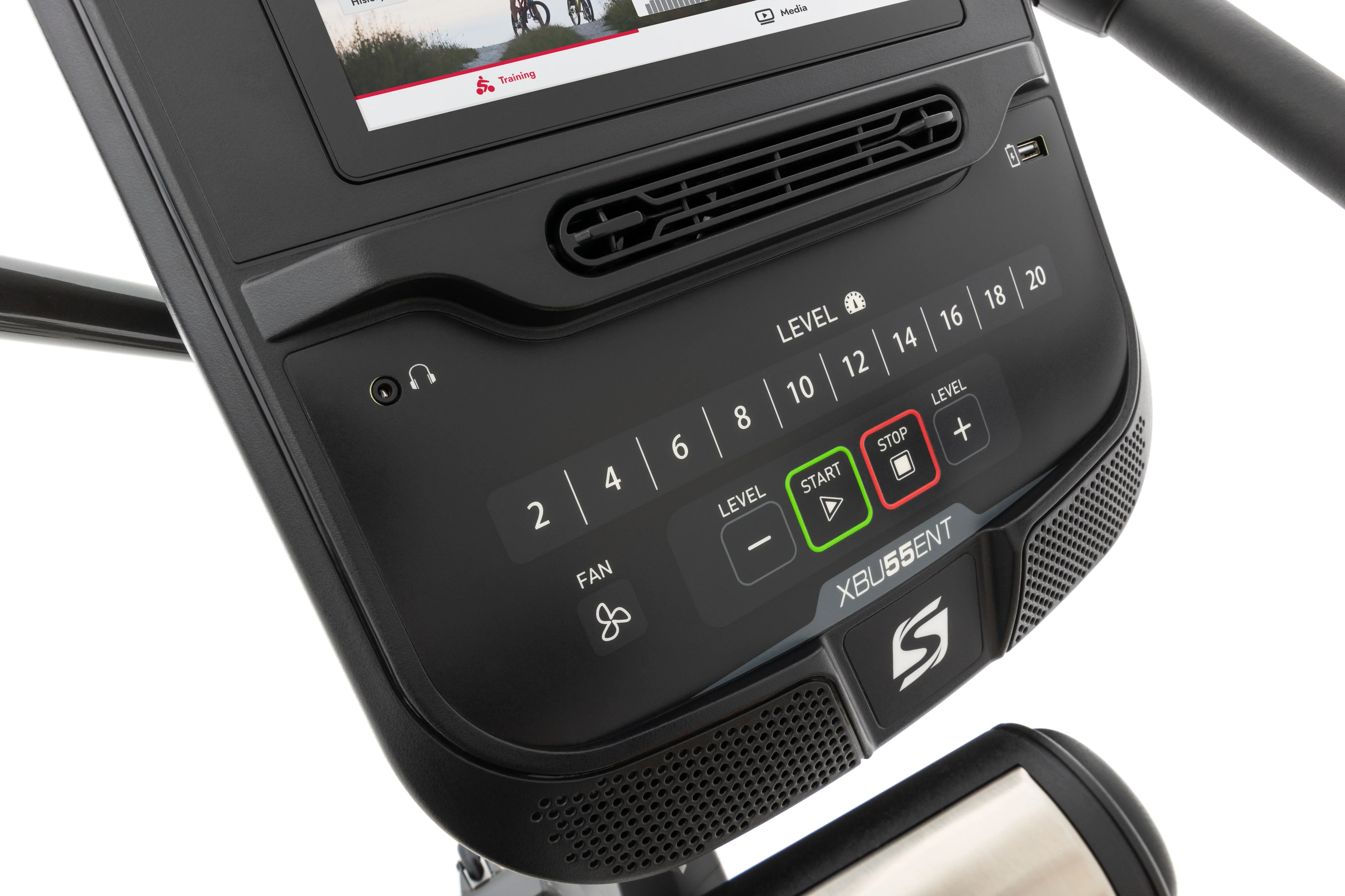 Spirit XBU55ENT Upright Bike (Entertainment Series) - Image 18
