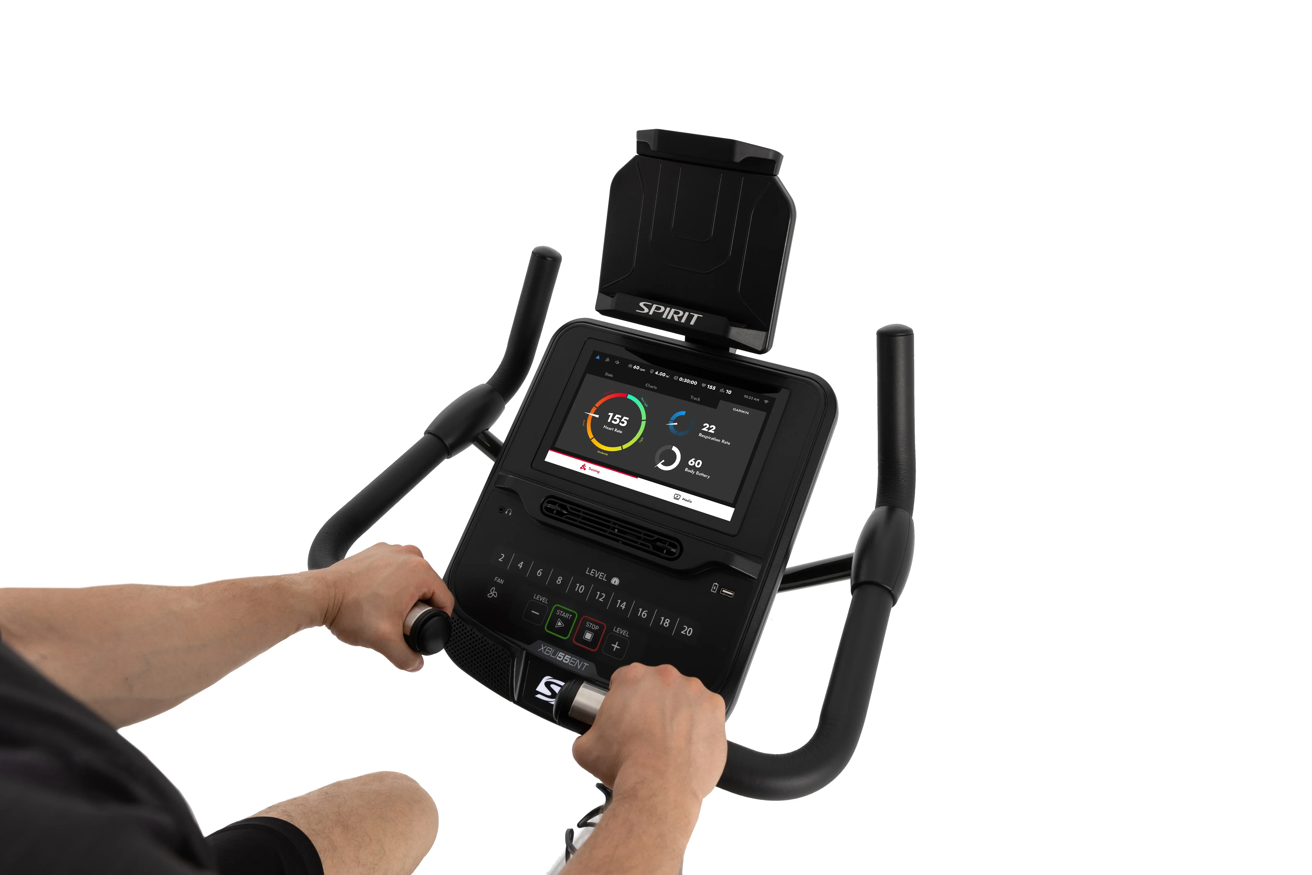 Spirit XBU55ENT Upright Bike (Entertainment Series) - Image 31