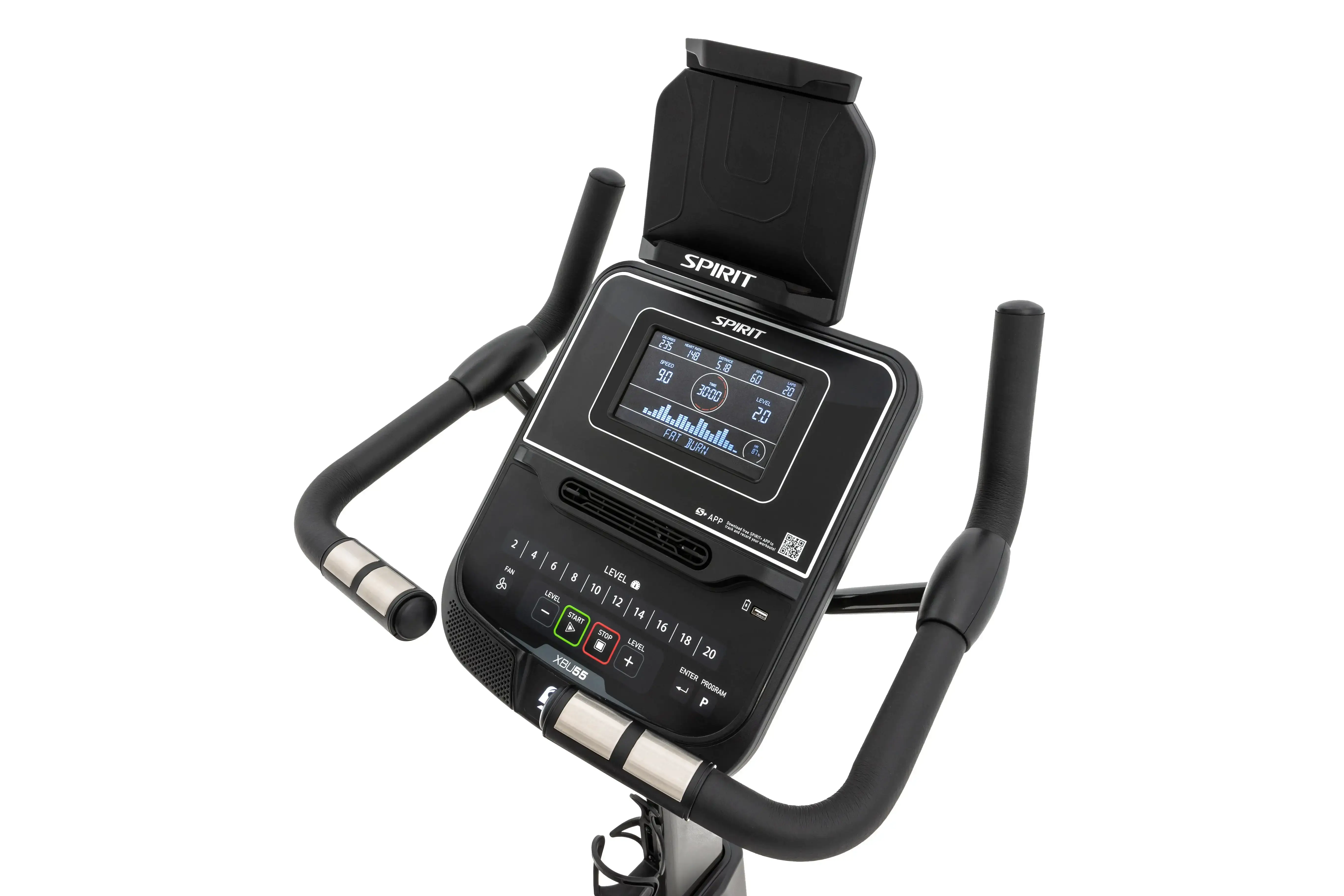Spirit XBU55V2 Upright Bike - Image 11