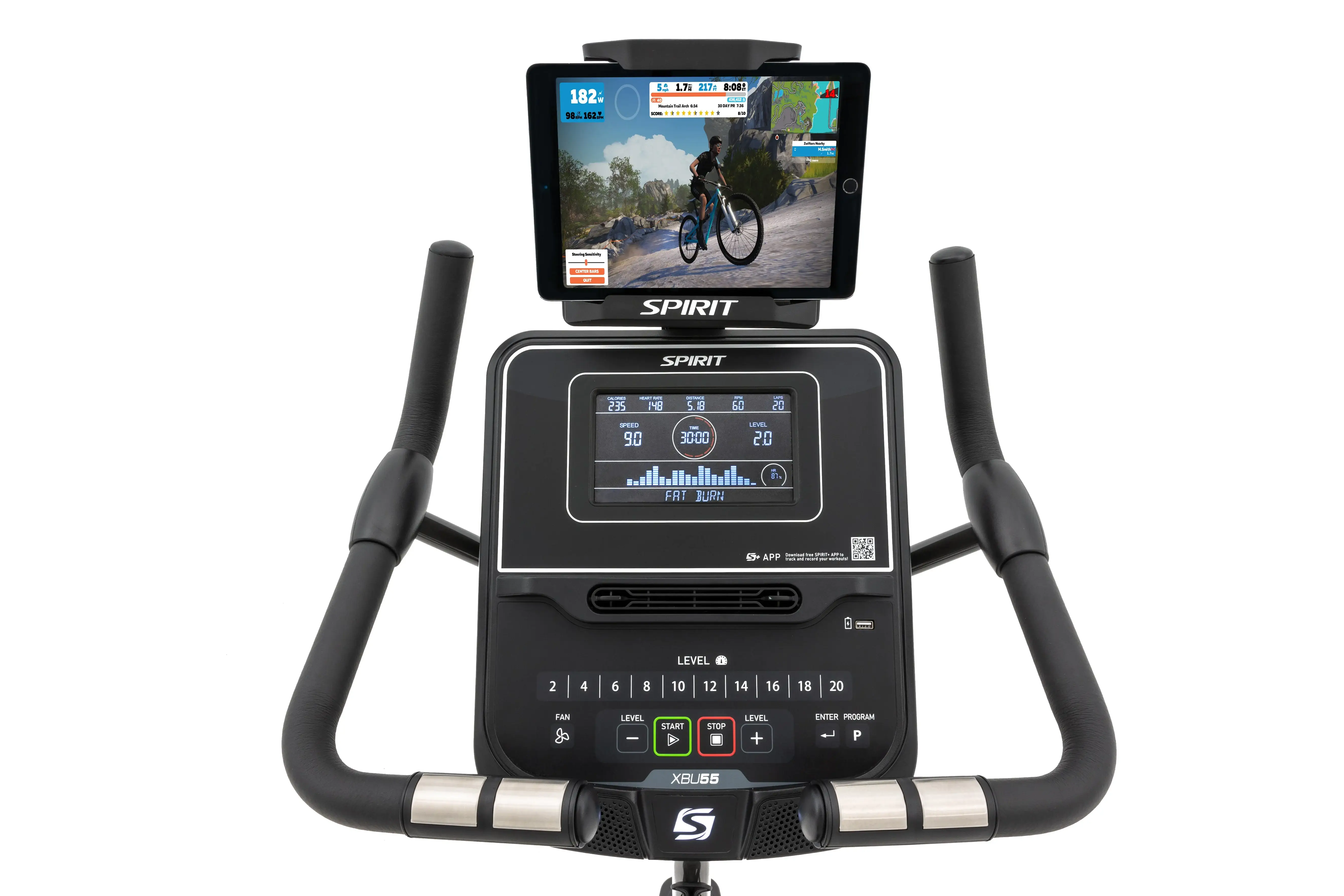 Spirit XBU55V2 Upright Bike - Image 13
